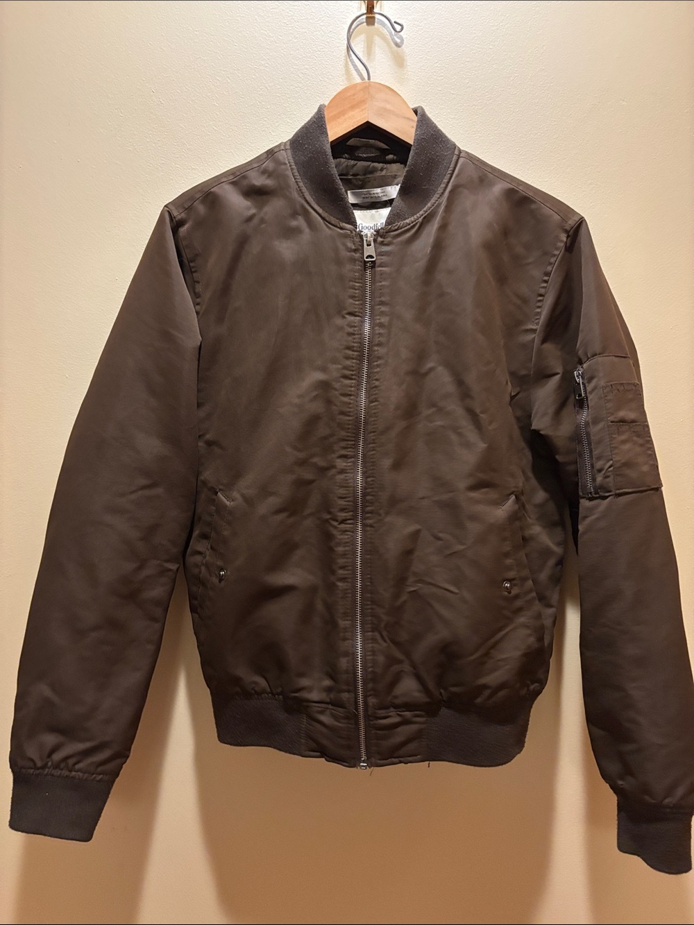 Goodfellow & Co Brown Bomber Jacket